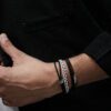 Bracelet Link Argent 925 - Nylon