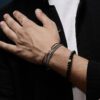 Bracelet Link Argent 925 - Nylon