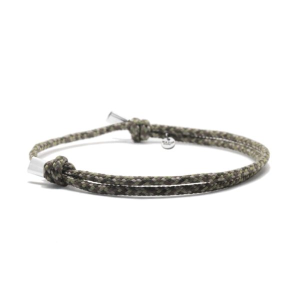 Bracelet Paracorde 2mm - Argent 925