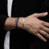 Bracelet Paracorde 2mm - Argent 925