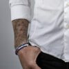 Bracelet Paracorde 2mm - Argent 925