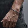 Bracelet Paracorde 2mm - Argent 925