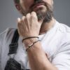 Bracelet Paracorde 2mm - Argent 925
