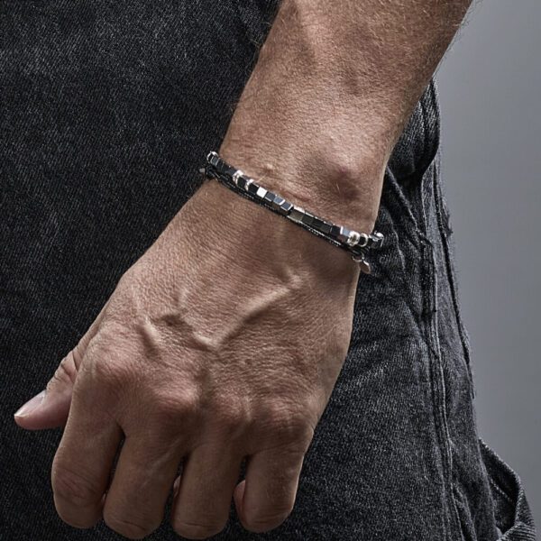 Bracelet Paracorde 2mm - Argent 925