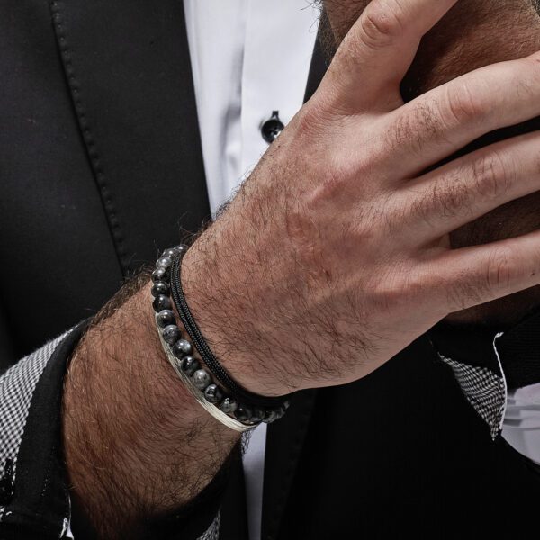 Bracelet Paracorde 2mm - Argent 925