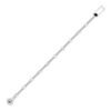 Bracelet Square Dot Paracorde - Argent 925