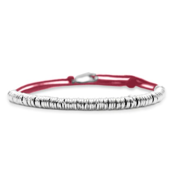 Bracelet Wrap Rings Paracorde - Argent 925