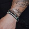 Bracelet Wrap Rings Paracorde - Argent 925