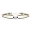 Bracelet Loop Paracorde 2mm - Argent 925