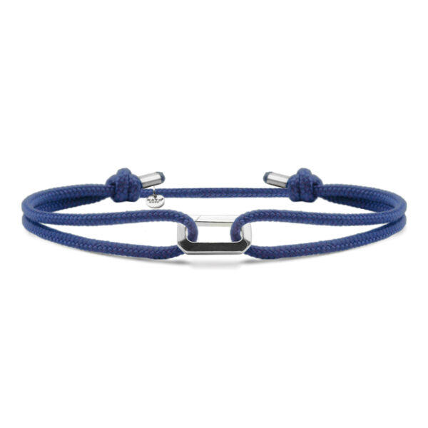 Bracelet Loop Paracorde 2mm - Argent 925
