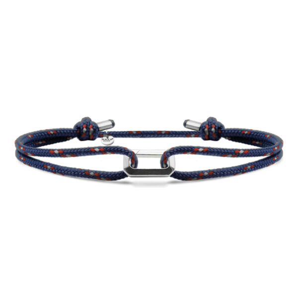 Bracelet Loop Paracorde 2mm - Argent 925