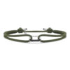 Bracelet Loop Paracorde 2mm - Argent 925
