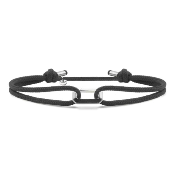 Bracelet Loop Paracorde 2mm - Argent 925