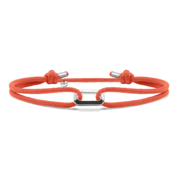 Bracelet Loop Paracorde 2mm - Argent 925