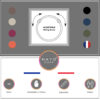 Bracelet Loop Paracorde 2mm - Argent 925