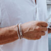 Bracelet Loop Paracorde 2mm - Argent 925