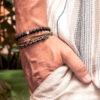 Bracelet Loop Paracorde 2mm - Argent 925