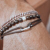 Bracelet Loop Paracorde 2mm - Argent 925