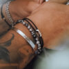 Bracelet Loop Paracorde 2mm - Argent 925