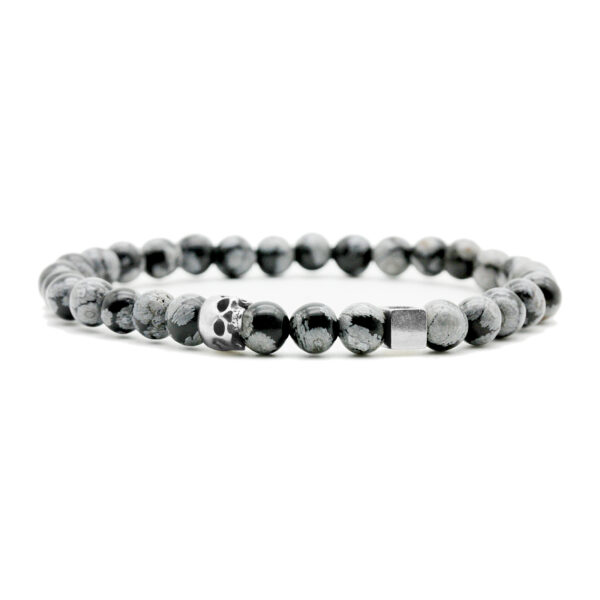 Bracelet Skull Cube Argent 925