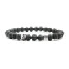 Bracelet Skull Cube Argent 925