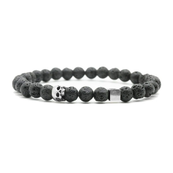 Bracelet Skull Cube Argent 925